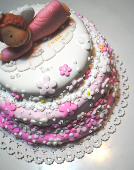 Isabel Torta de Bautismo para Isabel